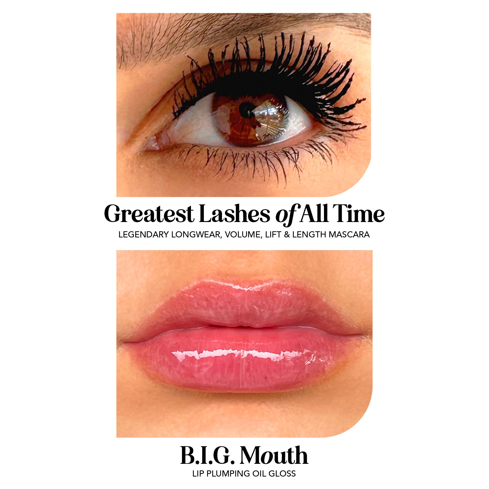 Hey Santa Gimme Legendary Lashes & a B.I.G. Mouth! - Polite Society