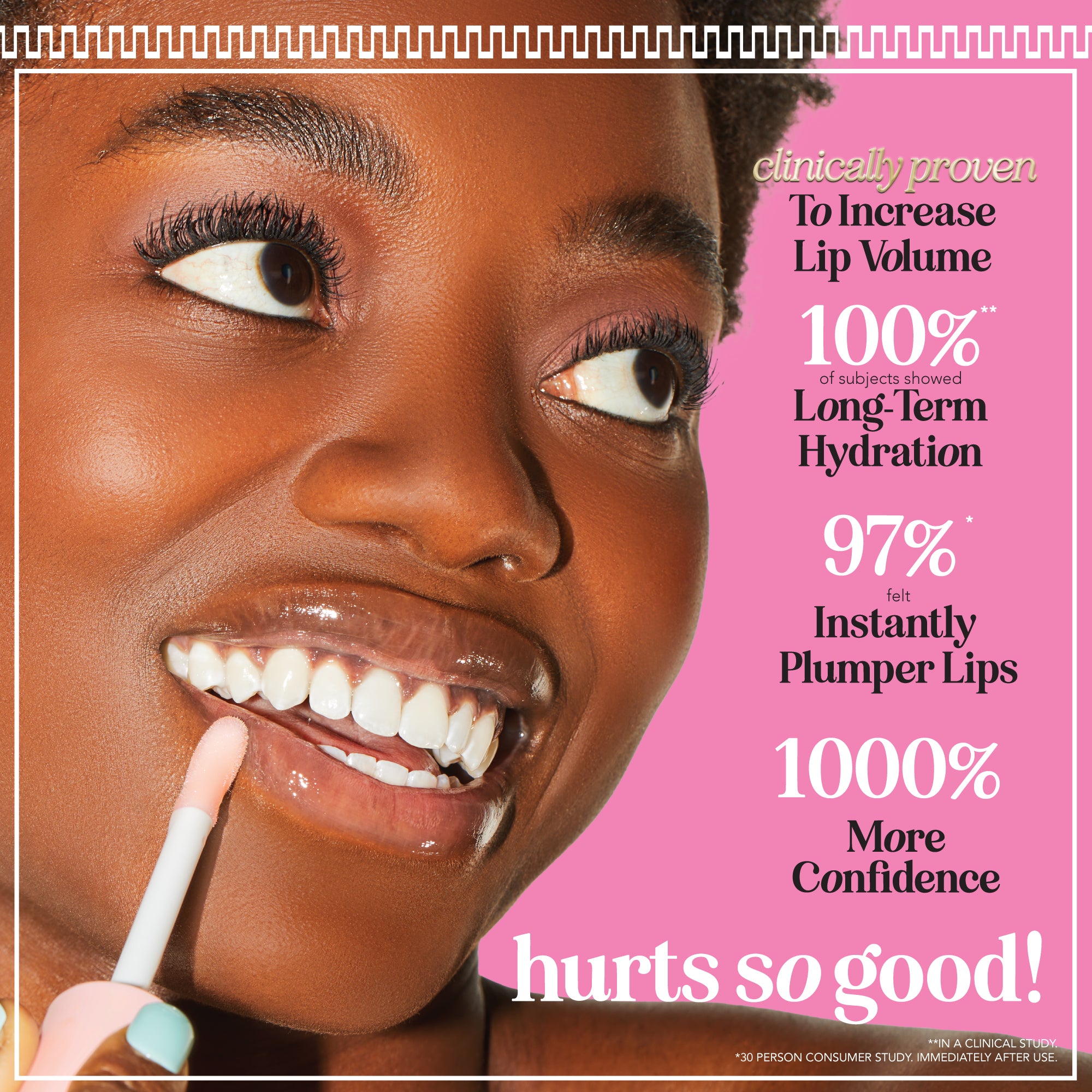 Hey Santa Gimme Legendary Lashes & a B.I.G. Mouth! - Polite Society