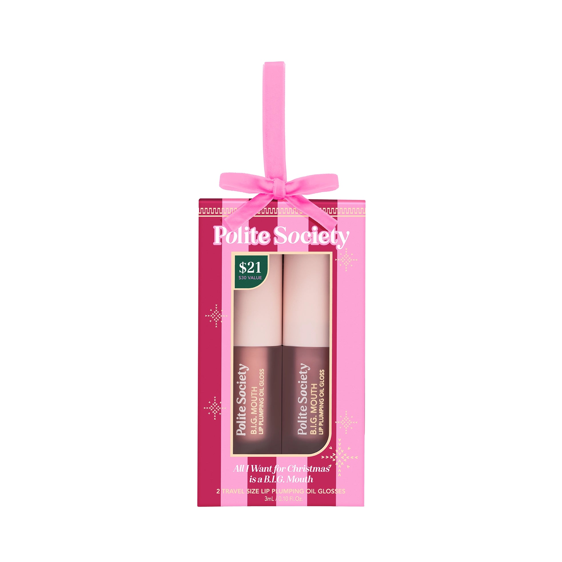 B.I.G. Mouth Lip Plumper Travel Duo - Polite Society