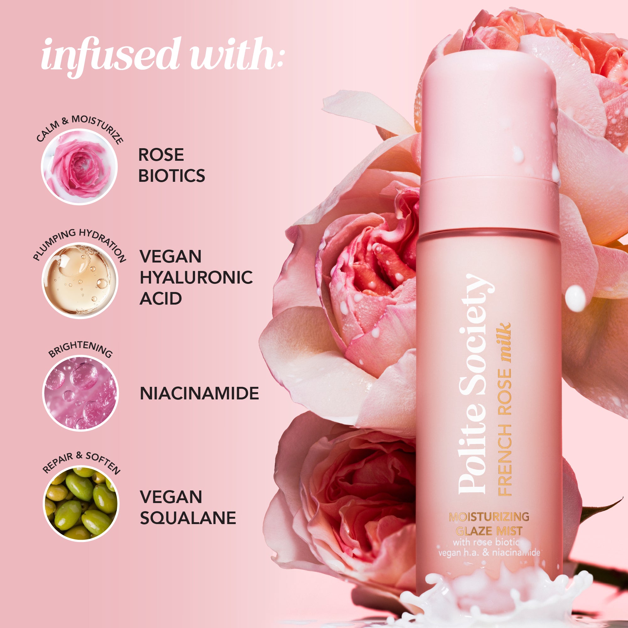 Polite Society Milk Glaze Mist - Thumbnail 3