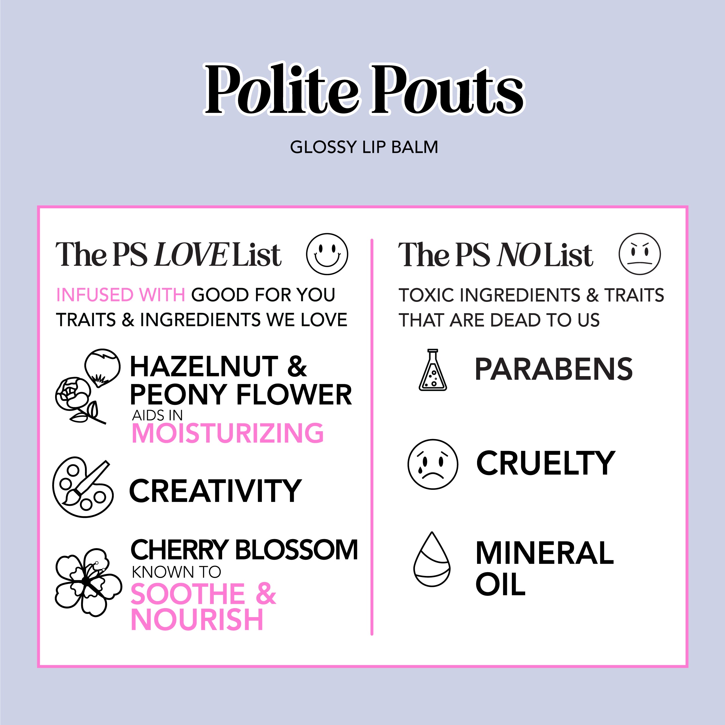 Polite Society Polite Pout Glossy Balm | French Caramel 6